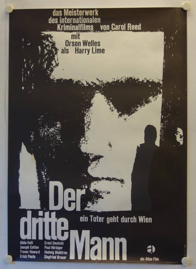 The Third Man re-release german double-panel movie poster